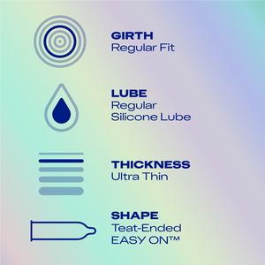 Durex 10 x Nude Ultra Thin Condoms - gallery image 4