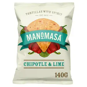 Manomasa Chipotle & Lime 140g