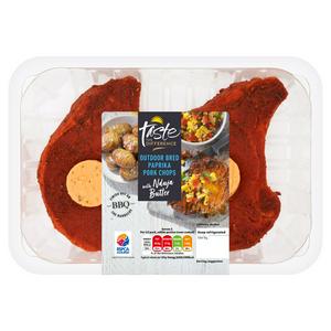 Sainsbury's Outdoor Bred British Pork Chops with Paprika