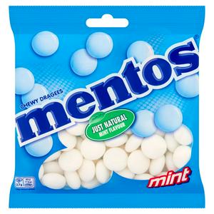 Mentos Chewy Dragees Mint Rolls