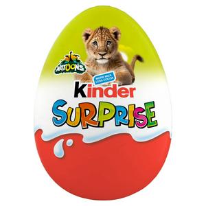 Kinder Surprise Milk Chocolate Natoons Egg 20g