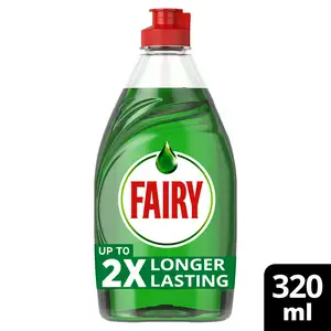 Fairy Original Green Washing Up Liquid with Lift Action 320ml