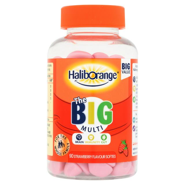 Haliborange the Big Multi Strawberry Flavour Softies x90 - gallery image 1