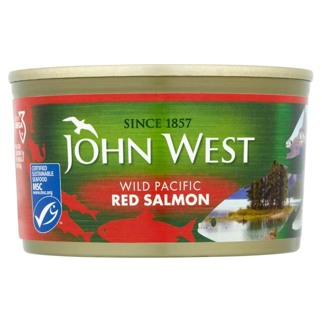 John West Wild Pacific Red Salmon 213g - gallery image 1
