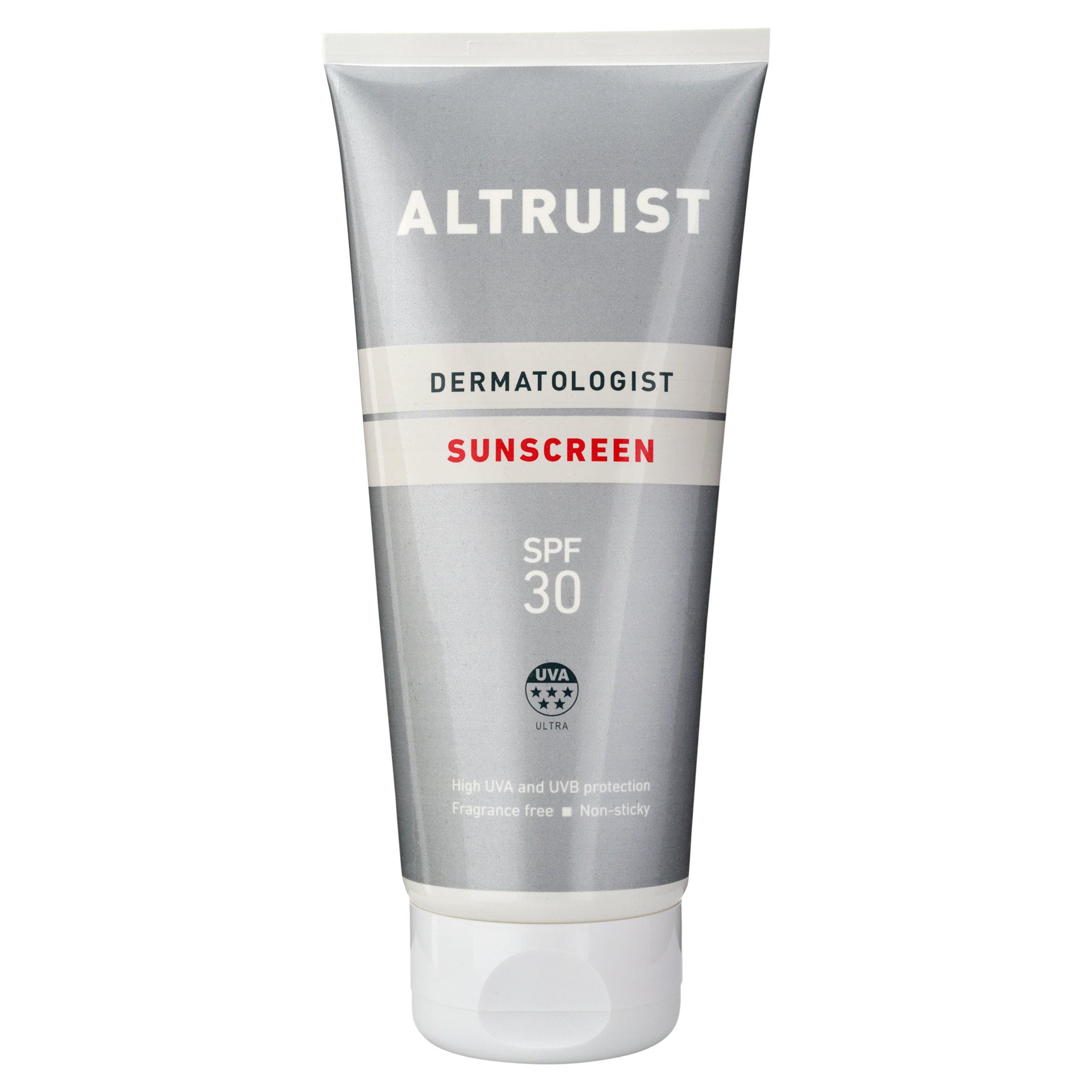 Altruist Dermatologist Sunscreen SPF 30 200ml Sun Cream