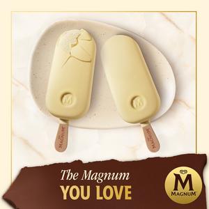 Magnum White Chocolate Ice Cream Sticks 6x100ml - gallery image 3