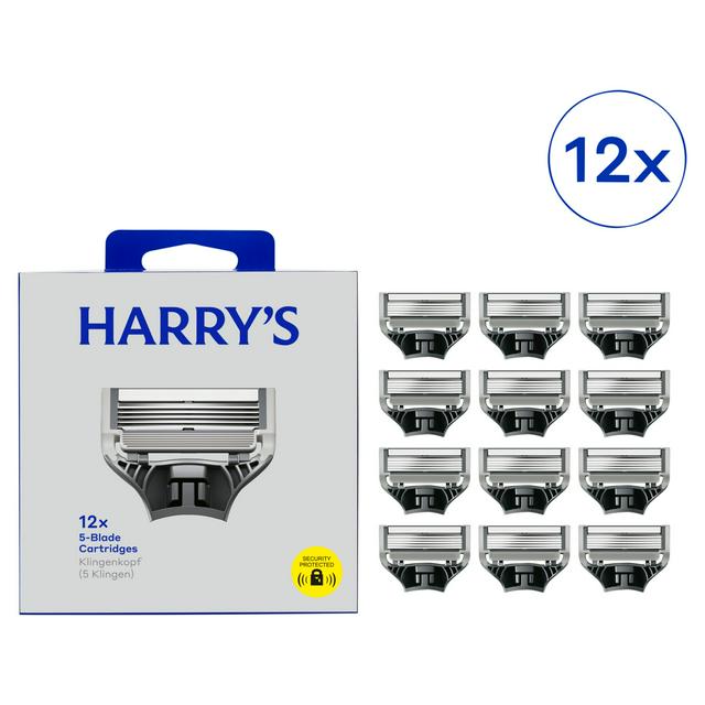 Harry's 12 x Refills 5 Blade Men's Razor - gallery image 1