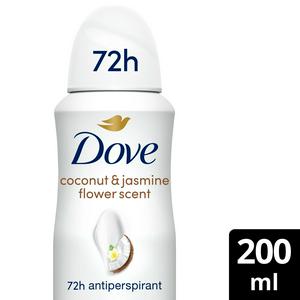 Dove Women Coconut & Jasmine 72h Advanced Care Antiperspirant Deodorant 200ml