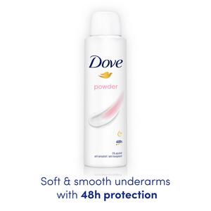 Dove Women Powder 48h Antiperspirant Deodorant 150ml - gallery image 2