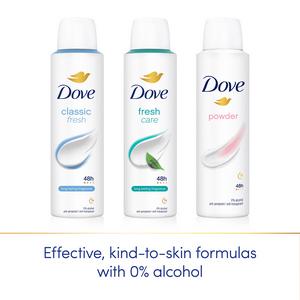 Dove Women Powder 48h Antiperspirant Deodorant 150ml - gallery image 5