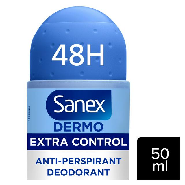 Sanex Derma Care+ Extra Control 72 Hour Antiperspirant Roll On Deodorant 50ml