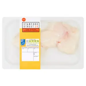 Stamford Street Co. MSC Responsibly Sourced Cod Pieces (Approx. 250g)