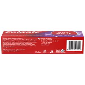 Colgate Max White Purple Reveal Instant Teeth Whitening Toothpaste 75ml - gallery image 2