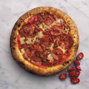 Crosta & Mollica Stromboli Sourdough Pizza Spicy Salami & Pepperoni Crumble 434g - gallery image 2