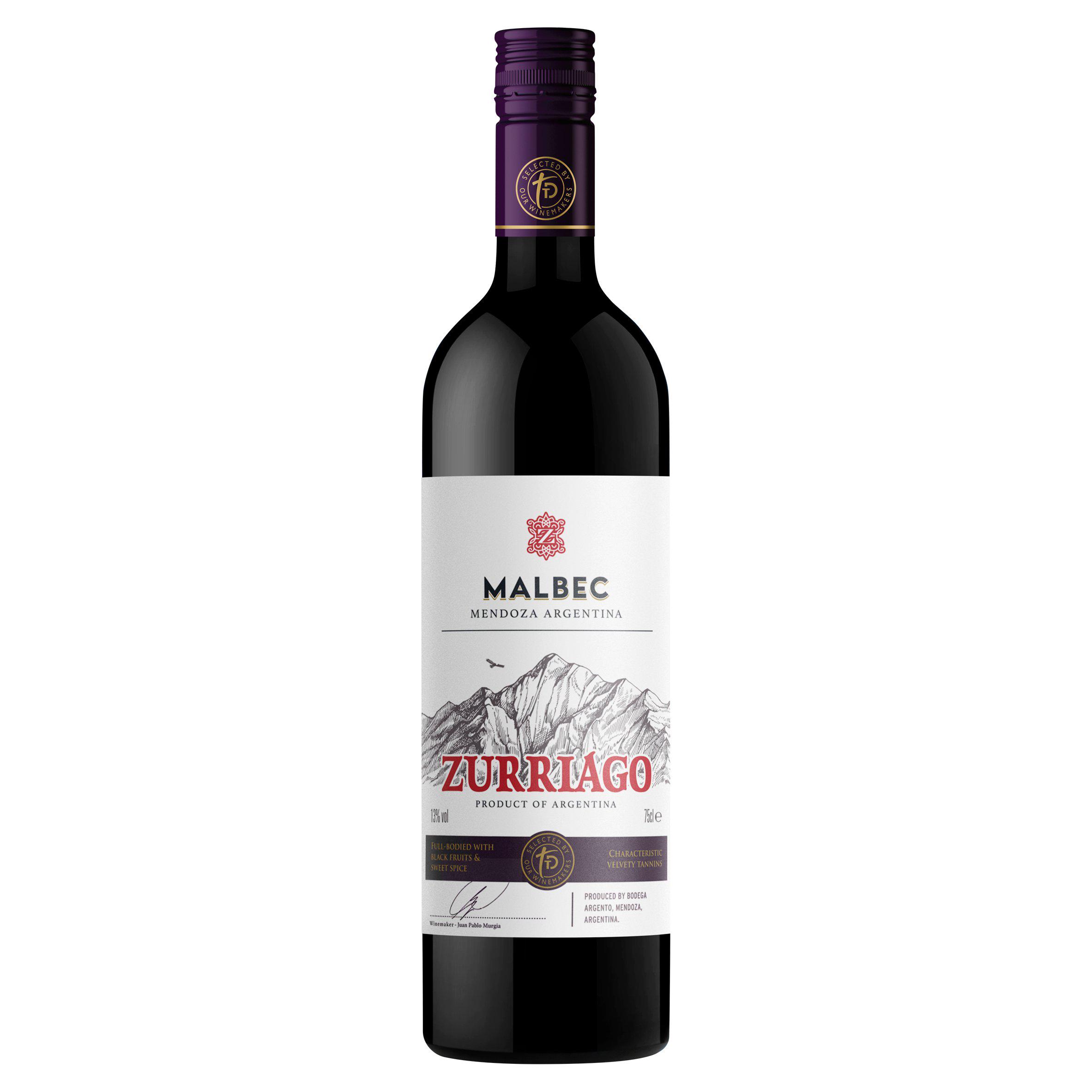 Zurriago Malbec Mendoza 2024 bottle