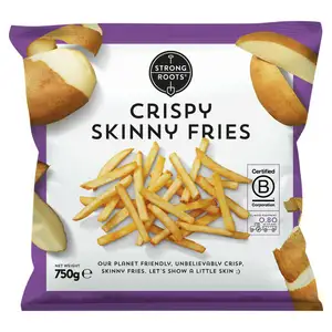 Strong Roots Crispy Skinny Fries 750g