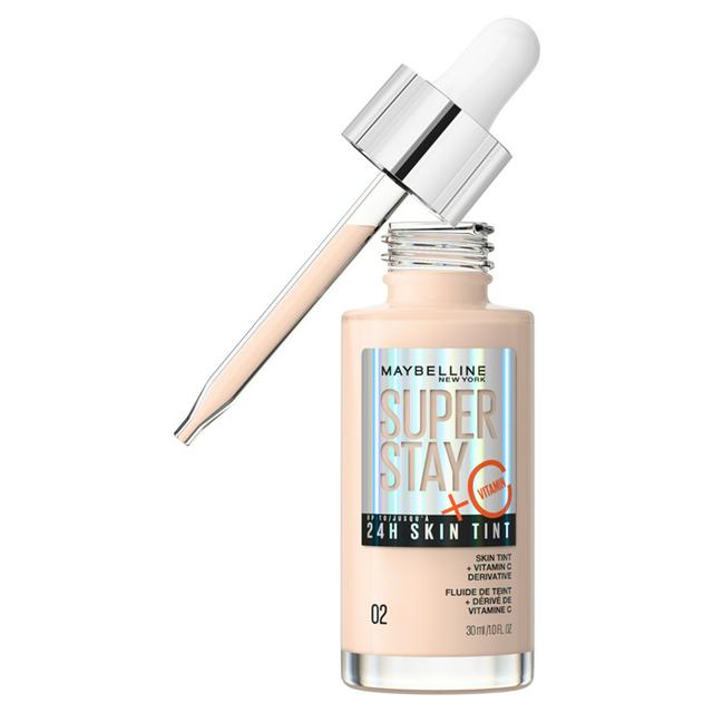 Maybelline Super Stay Up To 24H Skin Tint Foundation + Vitamin C Shade 02 - gallery image 1
