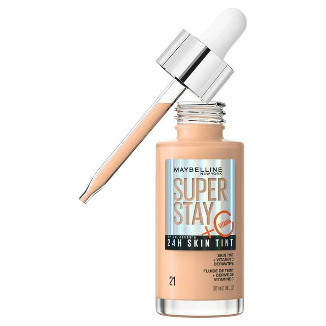 Maybelline Super Stay Up To 24H Skin Tint Foundation + Vitamin C Shade 21 - gallery image 1