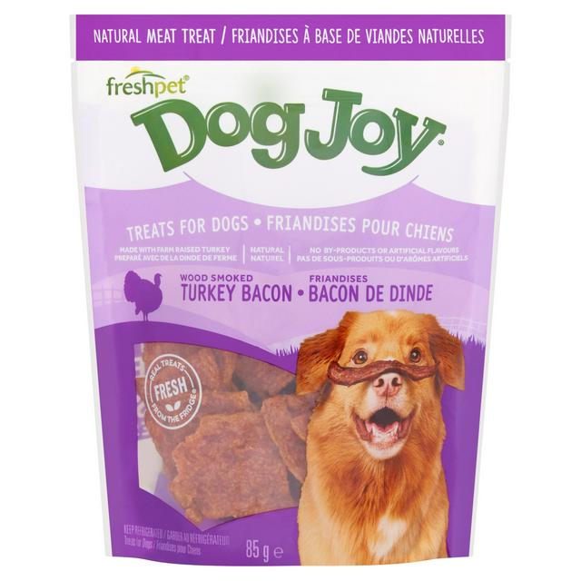 Freshpet Dogjoy Wood Smoked Turkey Bacon Treats For Dogs 85g Sainsbury s