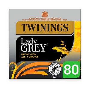 Twinings Lady Grey Teabags 200g x80 - gallery image 2