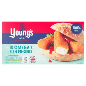 Young's Omega 3 Fish Fingers x10 300g