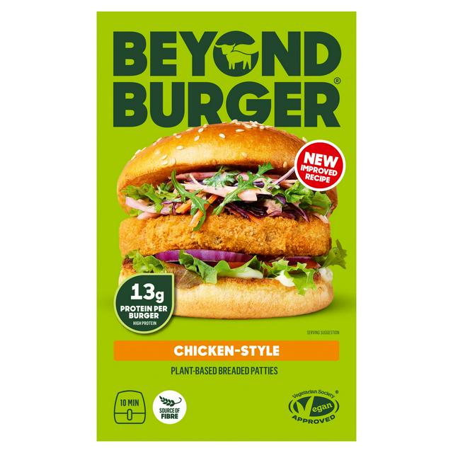 Beyond Burger 2 x 90g Chicken Style Plant Based Breaded Patties - gallery image 1