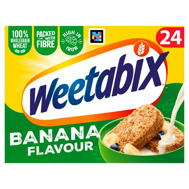 Weetabix 24 Banana Flavour Cereal Pack - gallery image 1