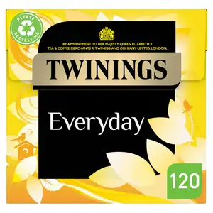 Twinings Everyday 120 Plant-Based Tea Bags 348g