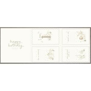 Sainsbury's Happy 1st Birthday Card Elephant Milestone Activity Keepsake Greeting Card - gallery image 2