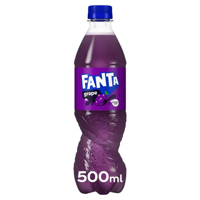 Fanta 500ml Grape Soft Drink Bottle - gallery image 1
