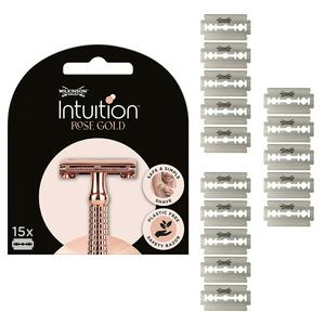 Wilkinson Sword Intuition Rose Gold Blade Refills x15