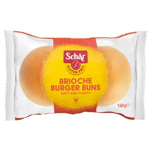 Schär Gluten Free Brioche Burger Buns 160g