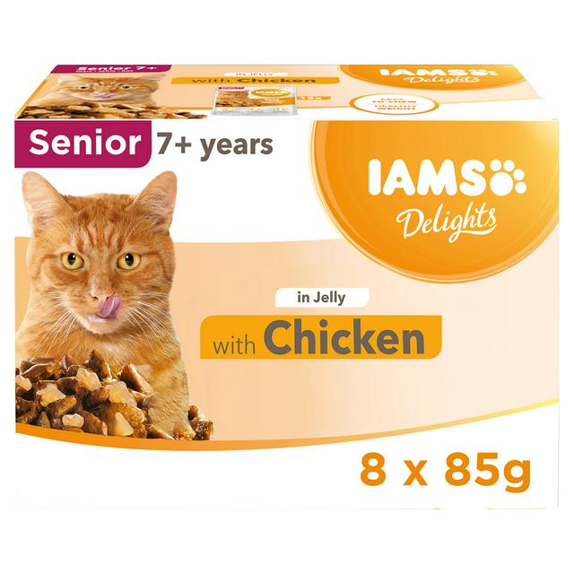 Iams senior on sale cat food sainsbury's