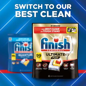 Finish Quantum All In One Lemon Dishwasher Tablets x24 - gallery image 6