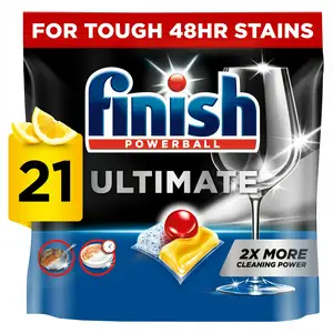 Finish Ultimate All in One Lemon Dishwasher Tablets  x21