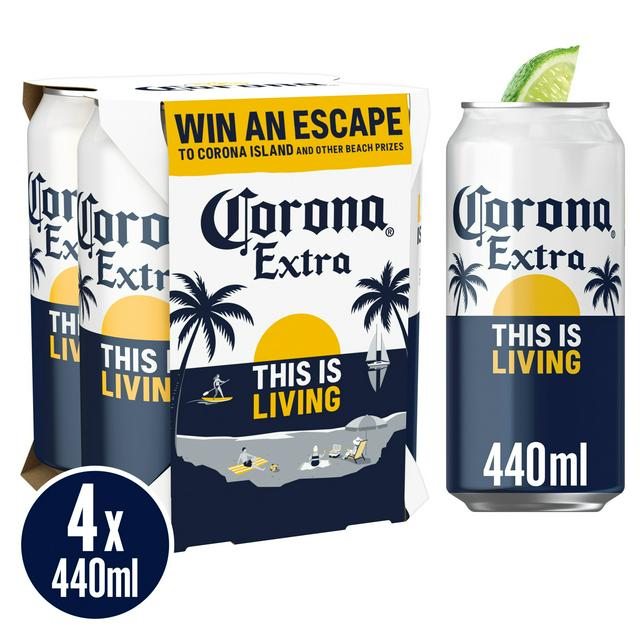 Corona Extra Cans 4x440ml - gallery image 1