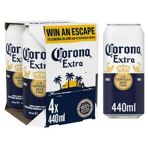Corona Extra Cans 4x440ml