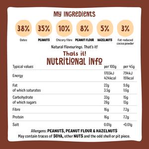 Nakd Cocoa Hazelnut Protein Bar 45g - gallery image 4