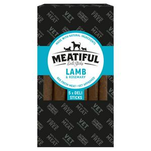 Meatiful Deli Sticks Lamb & Rosemary x5 110g