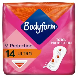 Bodyform Cour V Ultra Normal Sanitary Towels x14