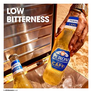 Peroni Nastro Azzurro Stile Capri Beer Lager Bottles 3x330ml - gallery image 5