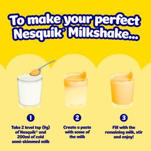 Nesquik Banana Flavoured Milkshake Powder 500g Tub - gallery image 3