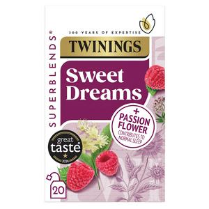 Twinings Superblends Sweet Dreams Plant Based Tea Bags x20 40g
