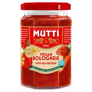 Mutti Parma Vegan Bolognese with Pea Protein 400g | Sainsbury's