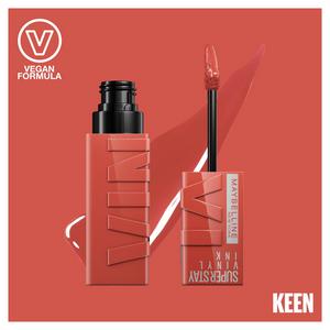 Maybelline SuperStay Vinyl Ink Long Lasting Liquid Lipstick Shine Finish 125 Keen - gallery image 2