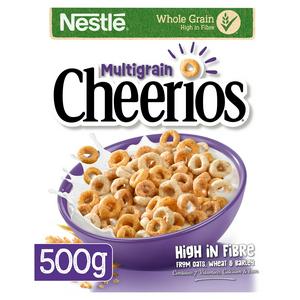 Nestle Cheerios Multigrain Cereal 500g - video