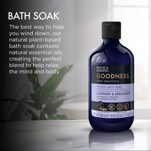 Baylis & Harding Lavender & Bergamot Goodness Natural Bath Soak 500ml - gallery image 2