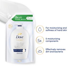 Dove Moisturising Hand Wash Soap 500ml - gallery image 3