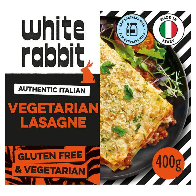 White Rabbit Gluten Free Vegetarian Lasagne 400g | Sainsbury's