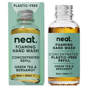 Neat Green Tea & Bergamot Foaming Hand Wash 30ml - gallery image 2